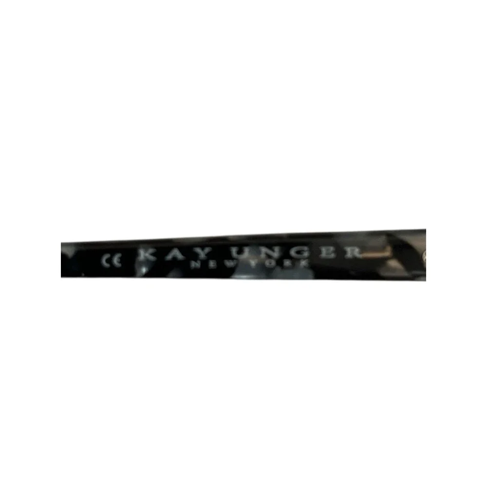 Kay Unger K180 Eyeglasses BRN 53-17-135 Metal Shiny Purple FRAMES ONLY